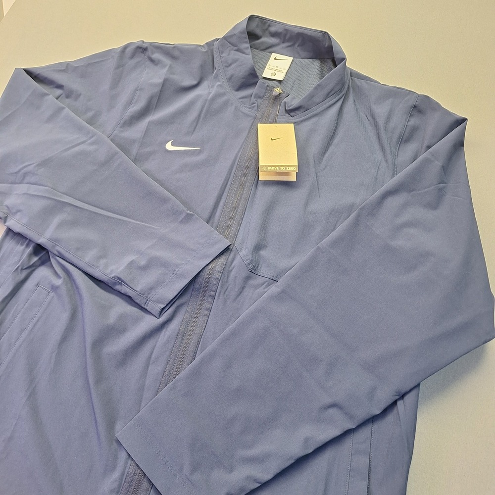 Nike Mens Training Full-Zip Jacket Obsidian Navy Blue HF6930-419 XL NEW